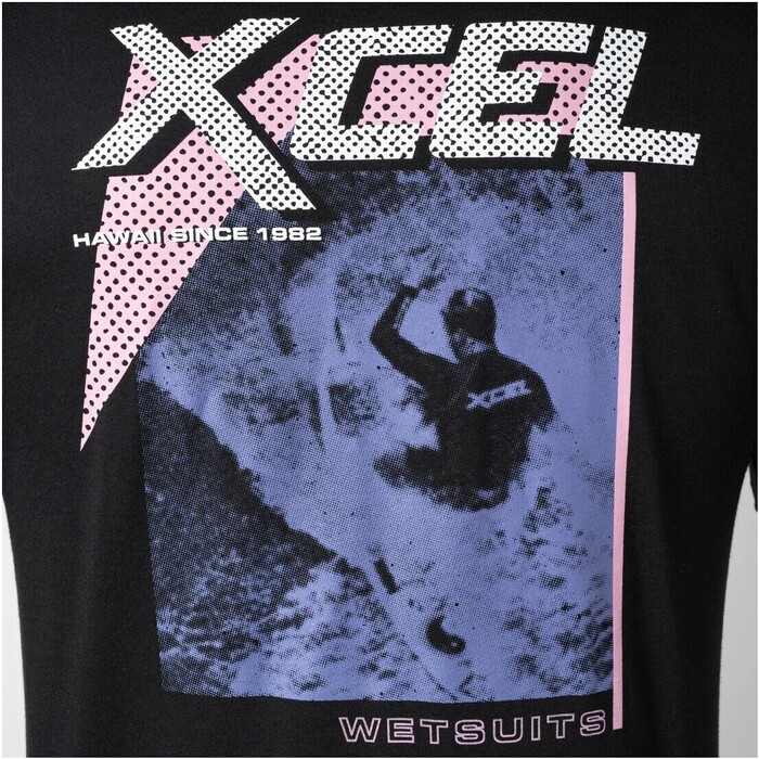 2024 Xcel Mnner Throwback Tee MATS5TBK - Black